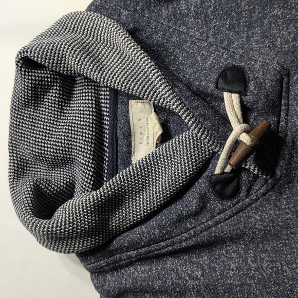 21Men's Blue Shawl Collar Sweater Size XL - Picture 2 of 6